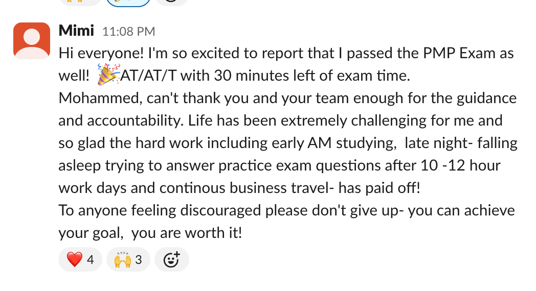 Student testimonial 3